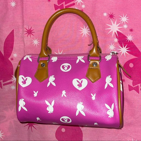 SOLD Playboy Monogram Speedy Purse - Picture 2 of 8